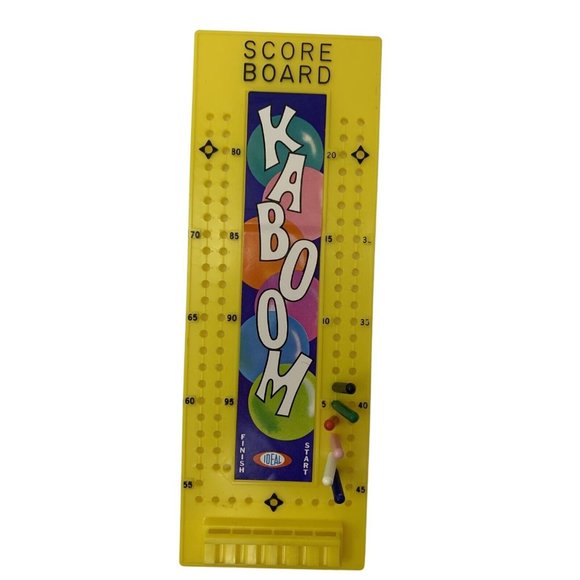 Vintage 1965 Ideal KABOOM BALLOON BUSTING GAME Kids Family Fun Bright Graphics - Picture 3 of 13